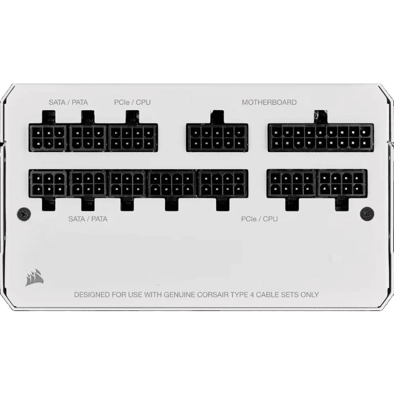 Corsair 2800X RS-R ARGB Blanc + RM750e Blanc Blanc - Boîtier PC - 10