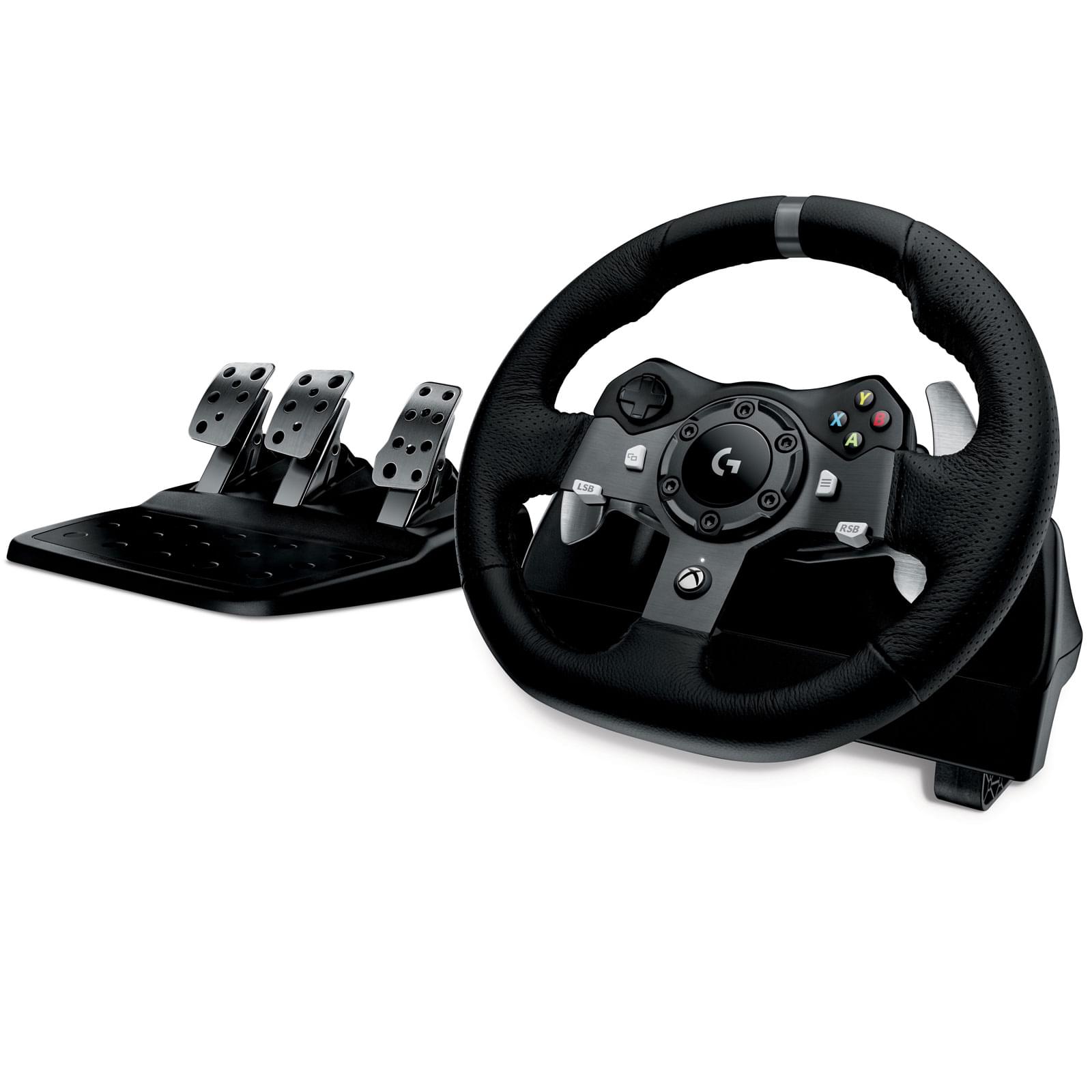Logitech G920 - Driving Force - Xbox One & PC (941-000123) - Achat / Vente Base de volant Simracing sur Cybertek.fr - 0
