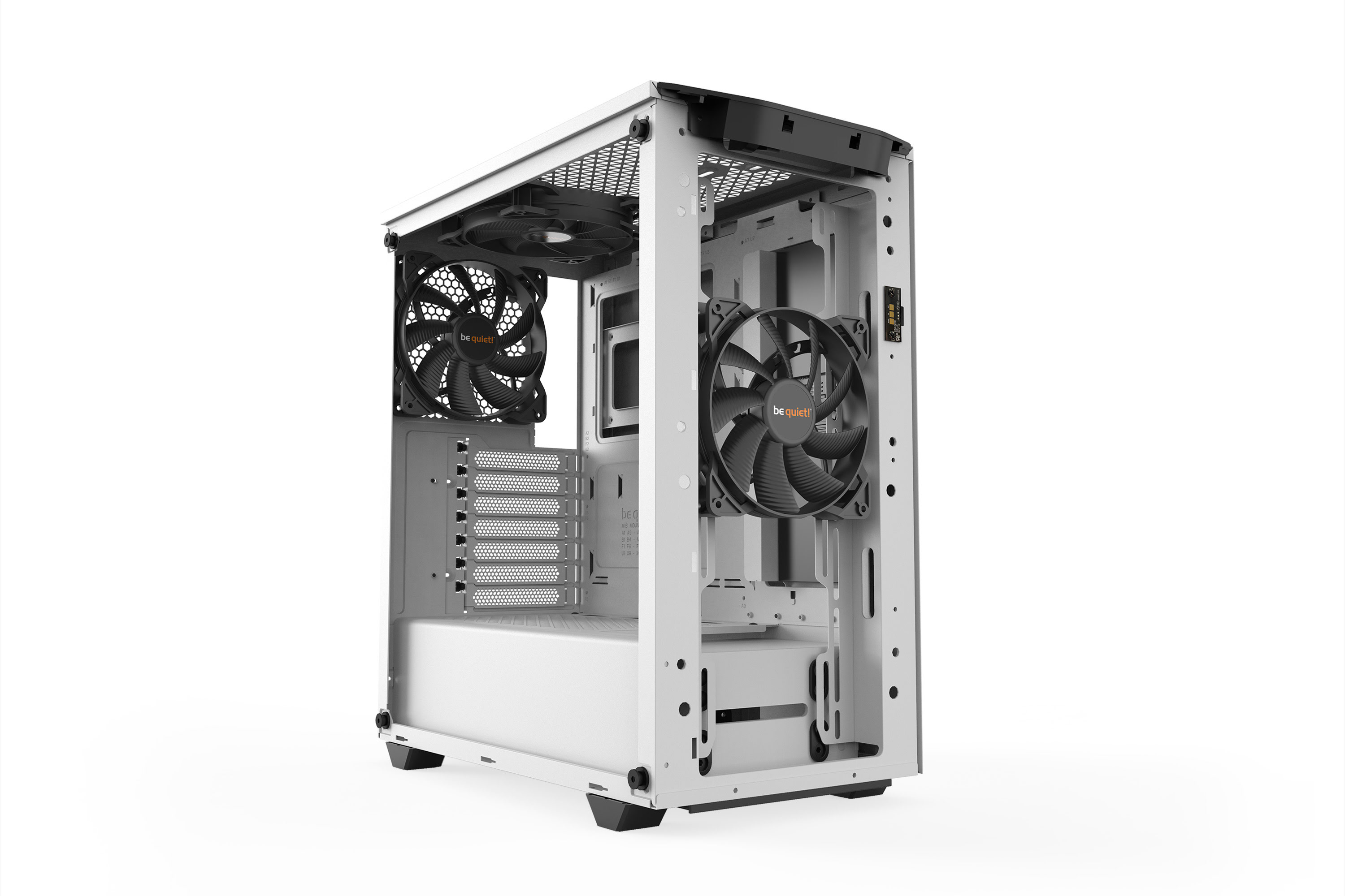 be quiet!  Pure Base 500DX White BGW38 Blanc - Boîtier PC - 3