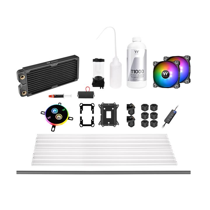 Thermaltake Pacific C240 DDC Hard Tube Water Cooling Kit - Watercooling - 0