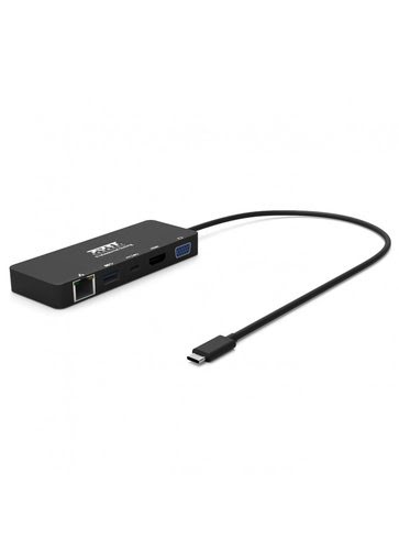 Docking Type-C Travel 1 écran 4K - 85W/HDMI/VGA - Port - 0