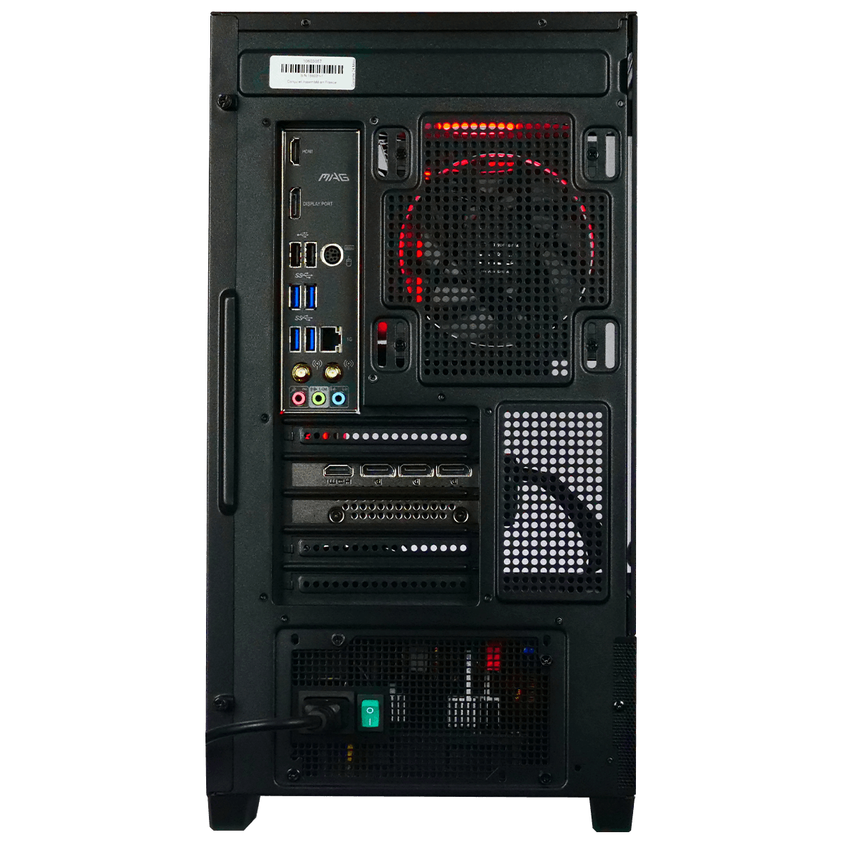Cybertek ARES - R7-5700X/5060Ti-8Go/32Go/1To (PCG-10603057) - Achat / Vente PC Fixe sur Cybertek.fr - 5