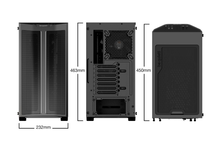 be quiet! Pure Base 500 FX Noir BGW43 Noir - Boîtier PC be quiet! - 1