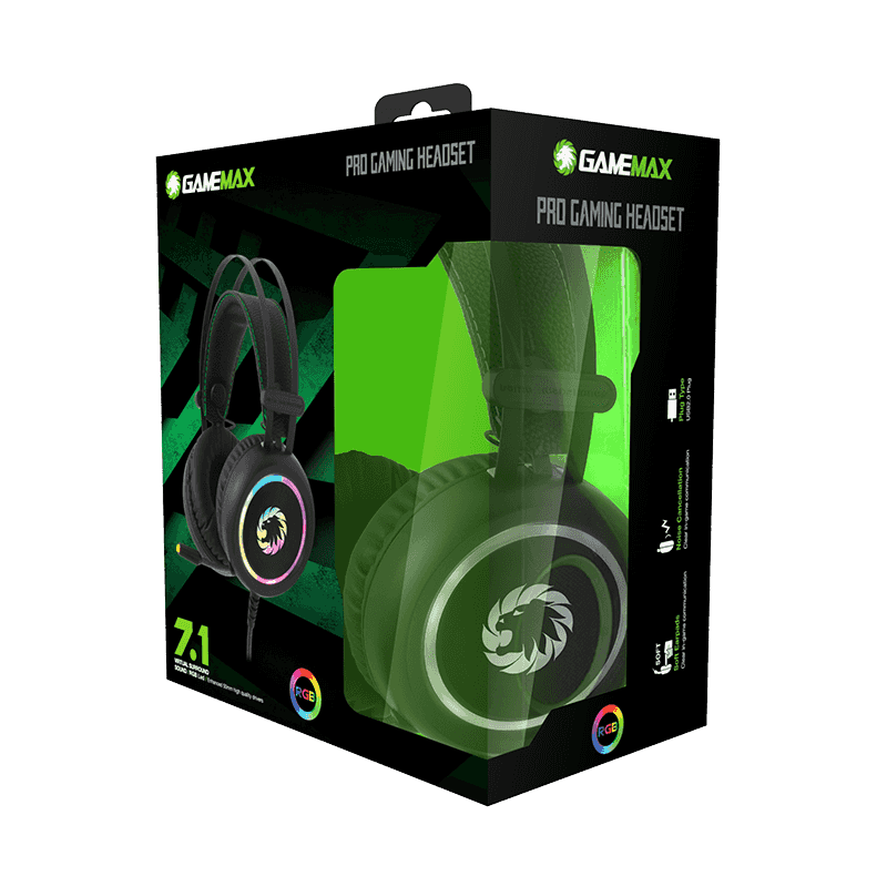 GAMEMAX HGS3500 7.1 Surround RGB - Micro-casque - Cybertek.fr - 1