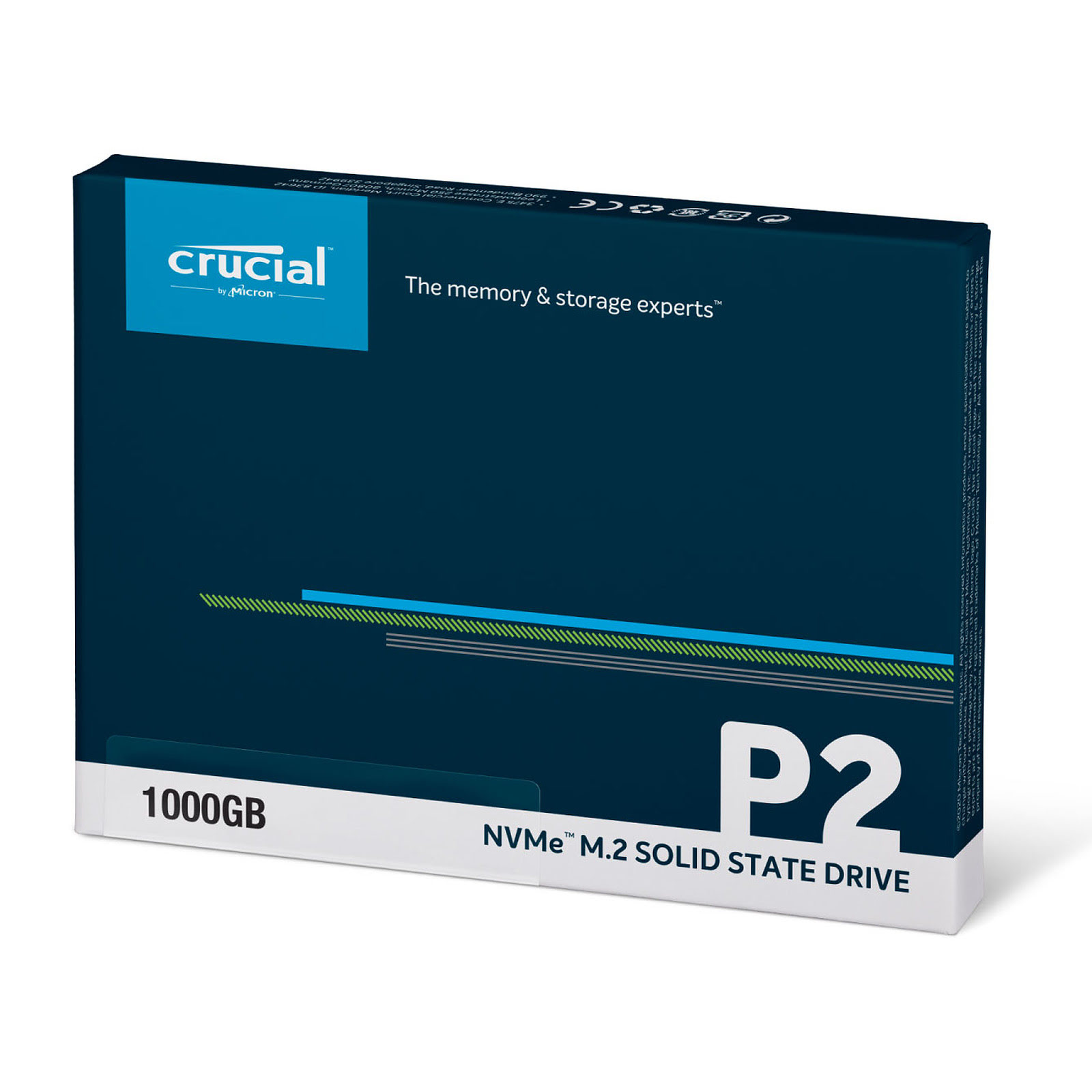 Crucial P2  M.2 - Disque SSD Crucial - Cybertek.fr - 1