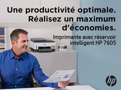 Imprimante multifonction HP Smart Tank 7605 Tout-en-un - Gris - 8