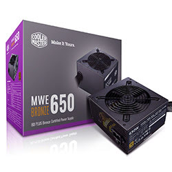 image produit Cooler Master TX 650W 80+ Bronze -  MWE V2 - MPE-6501-ACABW-BEU Cybertek