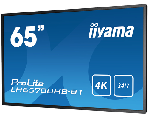 Iiyama LH6570UHB-B1 (LH6570UHB-B1) - Achat / Vente Affichage dynamique sur Cybertek.fr - 6