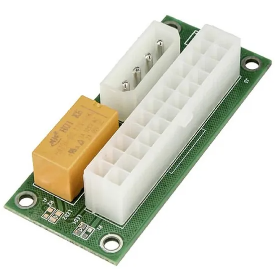 Kolink Adaptateur pour double / multi Alimentations  (KL-AC-2PSU) - Achat / Vente Accessoire alimentation sur Cybertek.fr - 1