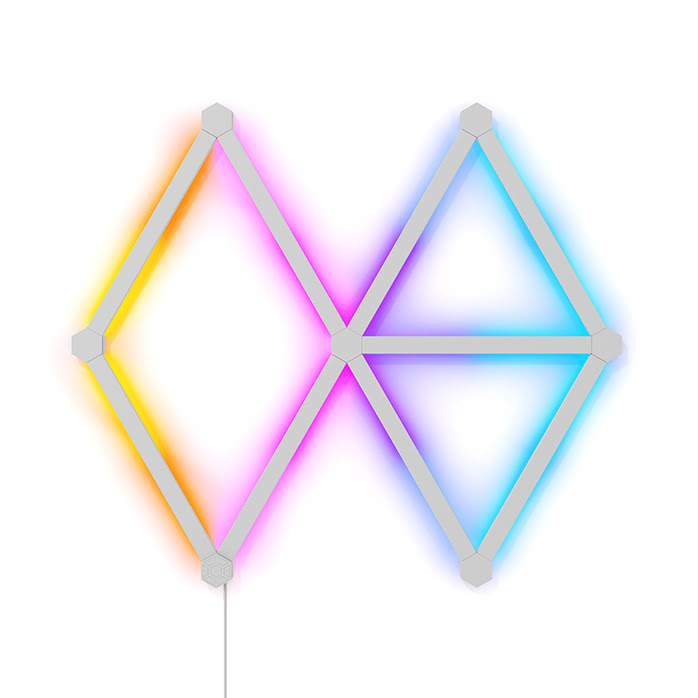 Nanoleaf Lines Starter Kit - 9 pièces-Seconde Vie-Très Bon Etat (NL59-K-0002LW-9PK-EU-TBE) - Achat / Vente Objet connecté / Domotique sur Cybertek.fr - 0