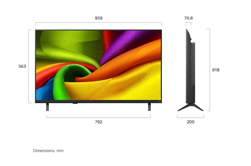 LG 43NU850B6LA 43" 4K/60Hz/HDR10/Wifi - TV LG - Cybertek.fr - 1