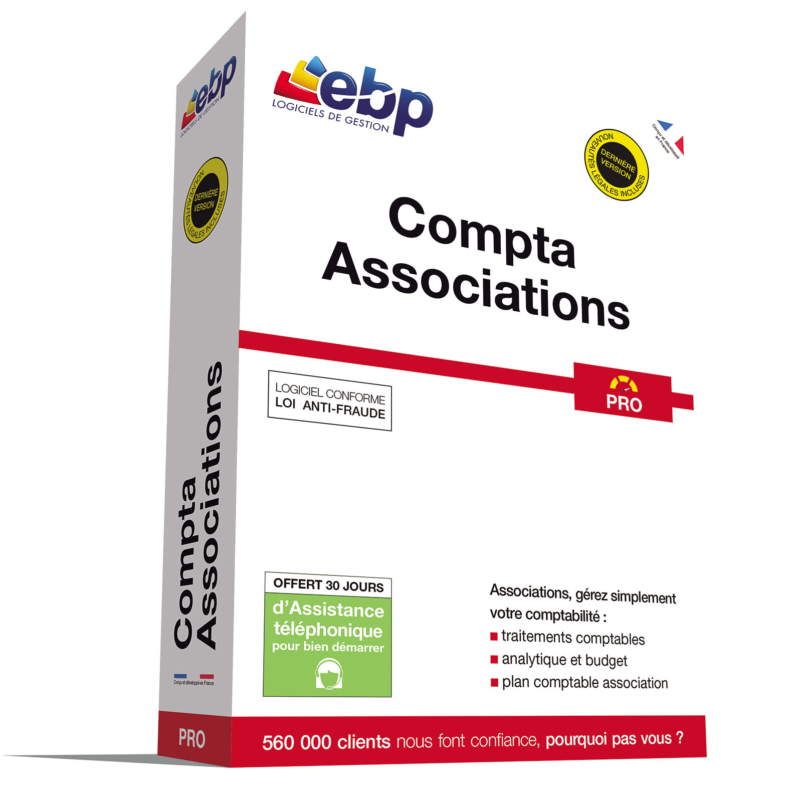 EBP Compta Association PRO OL Monoposte - Logiciel application - 0