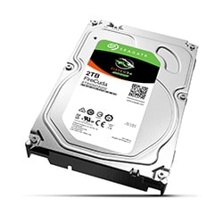 Disque dur interne 3.5 Seagate 2To SATA III 64Mo FireCuda SSHD 8Go ST2000DX002