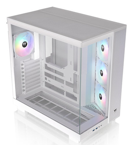 Thermaltake View 380 XL TG ARGB Snow Blanc Blanc - Boîtier PC - 5