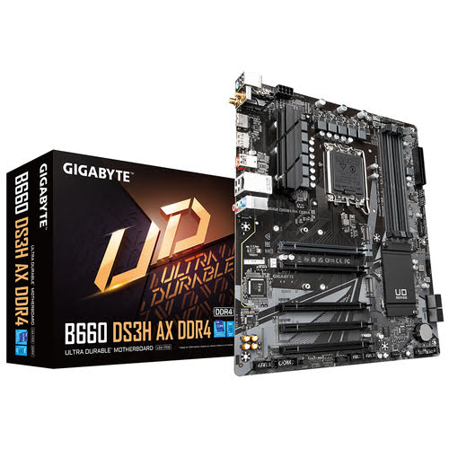 Gigabyte B660 DS3H AX DDR4 ATX  - Carte mère Gigabyte - 0