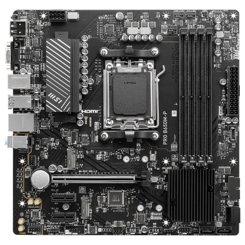 MSI PRO B650M-P Micro-ATX  - Carte mère MSI - Cybertek.fr - 2