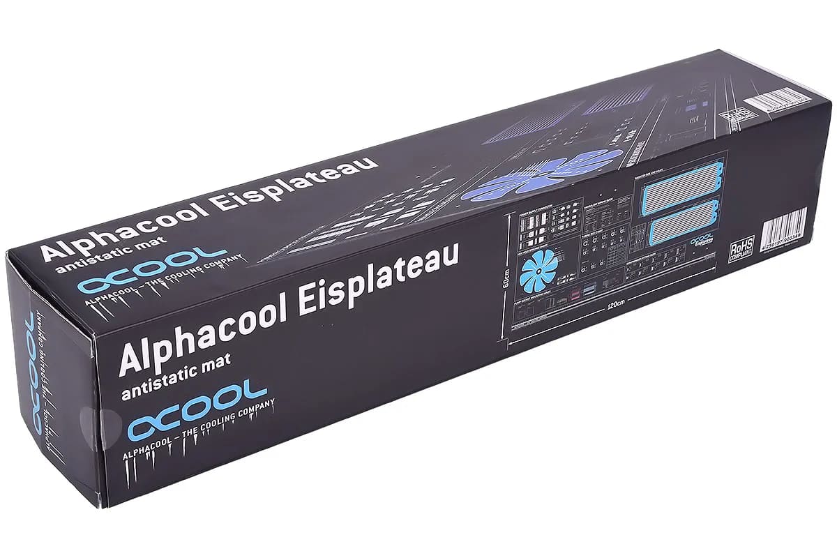 Alphacool Eisplateau tapis de watercooling custom - 120x60cm - Tapis de souris - 2