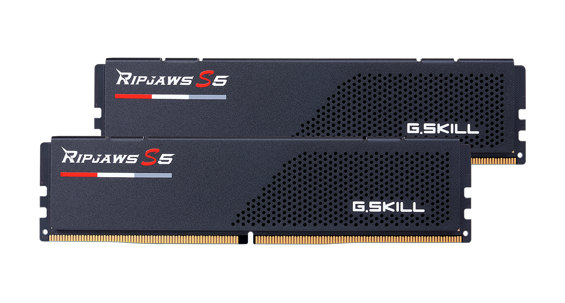 G.Skill Ripjaws S5 48Go (2x24Go) DDR5 5600MHz - Mémoire PC G.Skill sur Cybertek.fr - 0