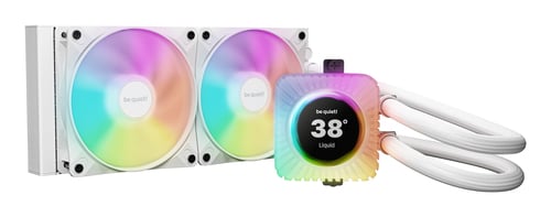 be quiet! Light Loop IO LCD - 240mm - Blanc - Watercooling - 0