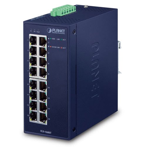 Switch Planet 16 ports 10/100/1000 - IGS-1600T   - Cybertek.fr - 0