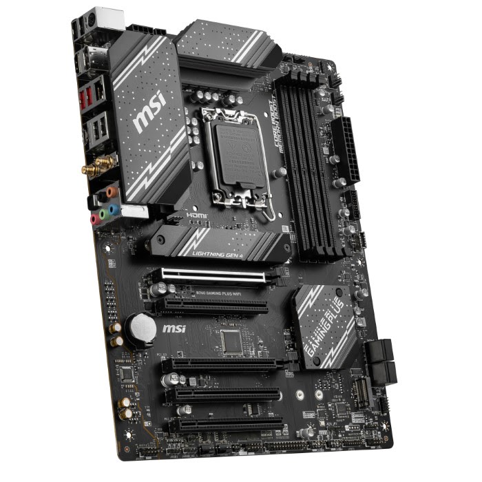 MSI B760 GAMING PLUS WIFI ATX  - Carte mère MSI - Cybertek.fr - 2