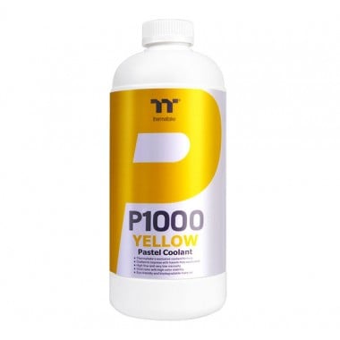 Thermaltake Liquide de refroidissement P1000 Jaune 1000ml (CL-W246-OS00YE-A ) - Achat / Vente Accessoires watercooling sur Cybertek.fr - 0