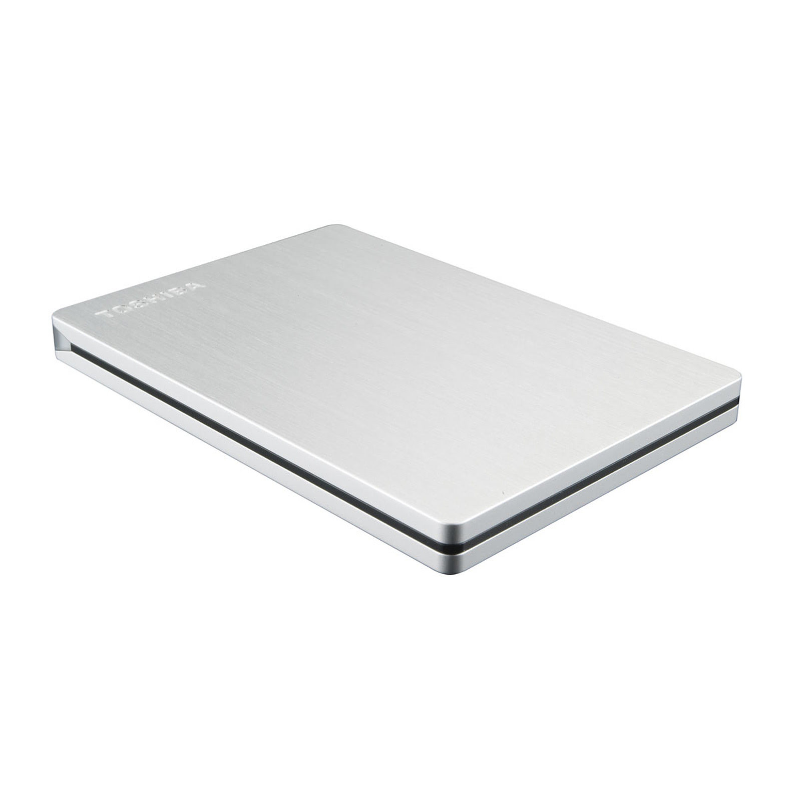 Disque dur externe Toshiba 1To 2"1/2 USB3.0 Silver Canvio Slim - HDTD310ES3DA