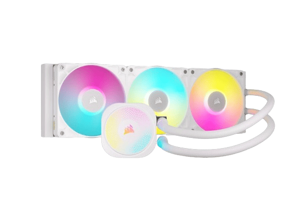 Corsair iCUE LINK TITAN - 360 RX RGB AIO/360mm - Blanc - Watercooling - 0