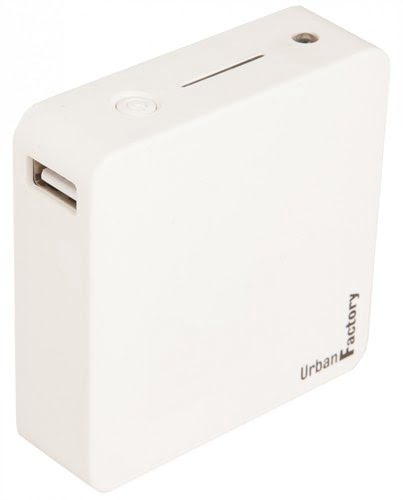 Urban Factory Banque d'alimentation 6000 mAh - USB-A - Blanc (BAW60UF) - Achat / Vente Batterie Externe  sur Cybertek.fr - 0