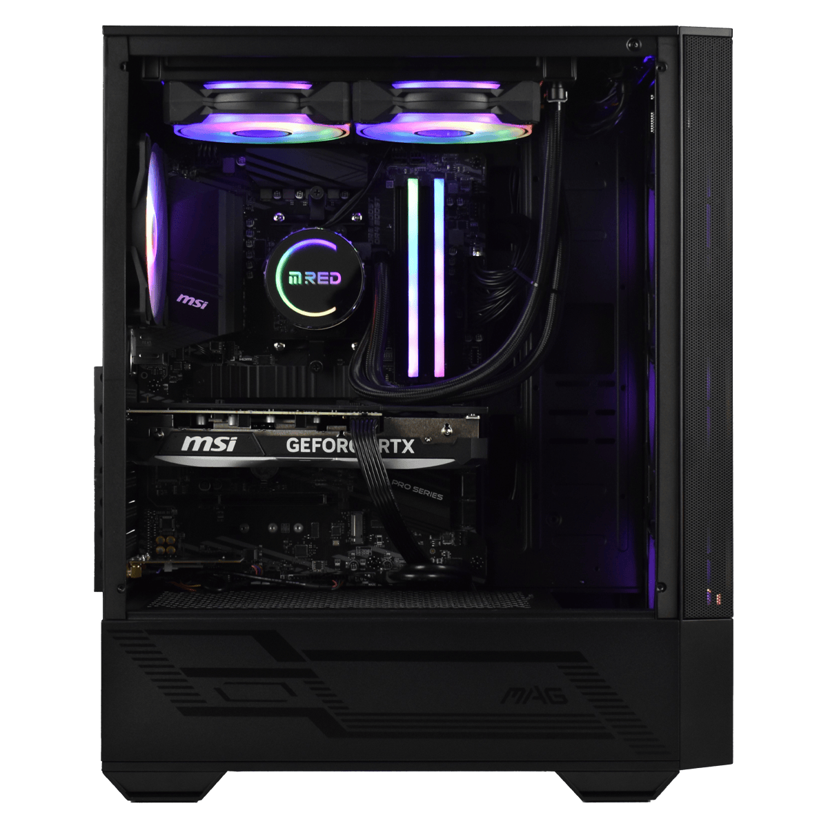 Cybertek NOVA FURY - R7-5700X/4070S/32Go/1To (PCG-10602216) - Achat / Vente PC Fixe sur Cybertek.fr - 1