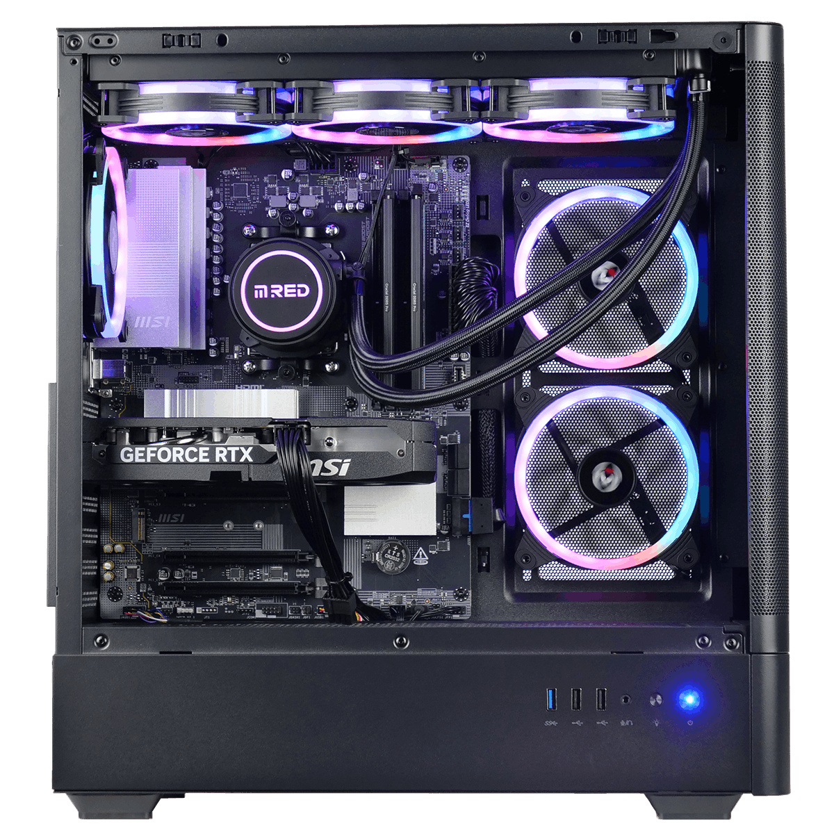 Cybertek VULTURE - R5-7500F/5060Ti-8Go/32Go/1To - 0126-CYB (PCG-10602934) - Achat / Vente PC Fixe sur Cybertek.fr - 1