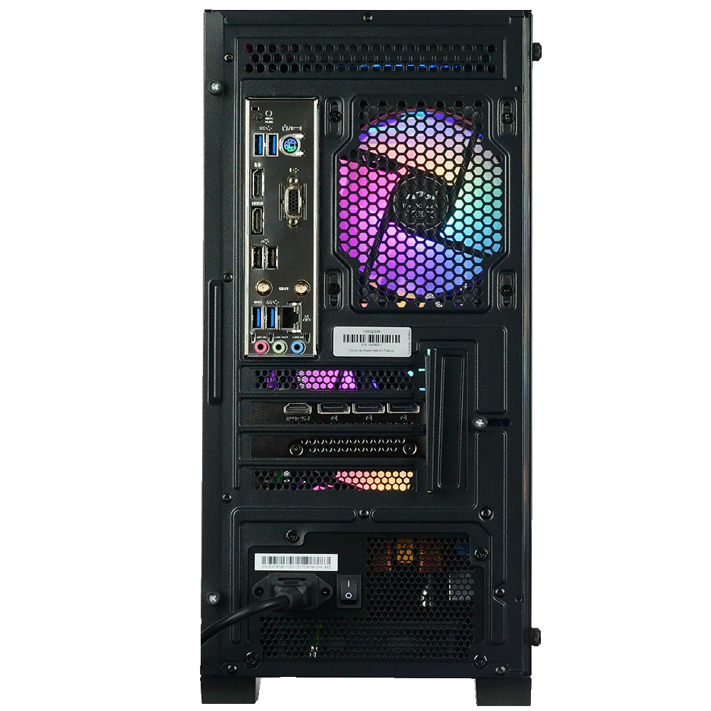 Cybertek RAVAGER V6 - R7-5700X/5060/16Go/1To - 0326-CYB-GB (PCG-10602998) - Achat / Vente PC Fixe sur Cybertek.fr - 5