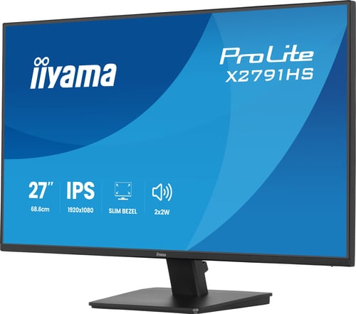 Iiyama 27 pouces  X2791HS-B1 - Ecran PC Iiyama - Cybertek.fr - 1