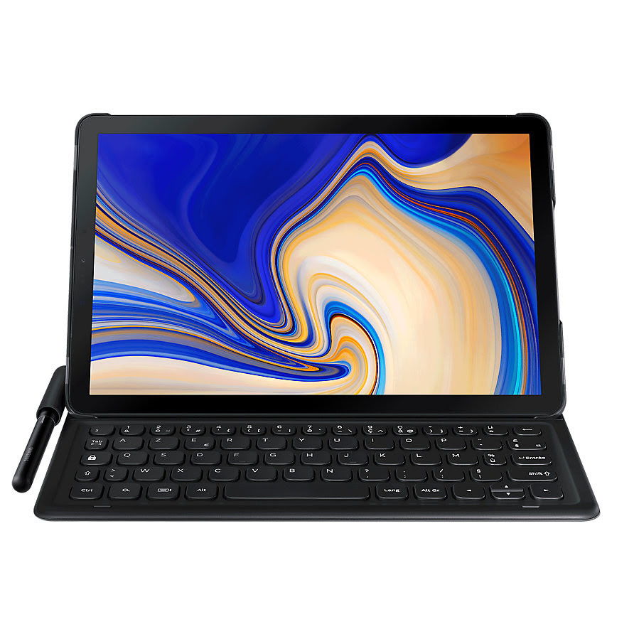 Book Cover Keyboard pour Galaxy Tab S4 EJ-FT830 - 1