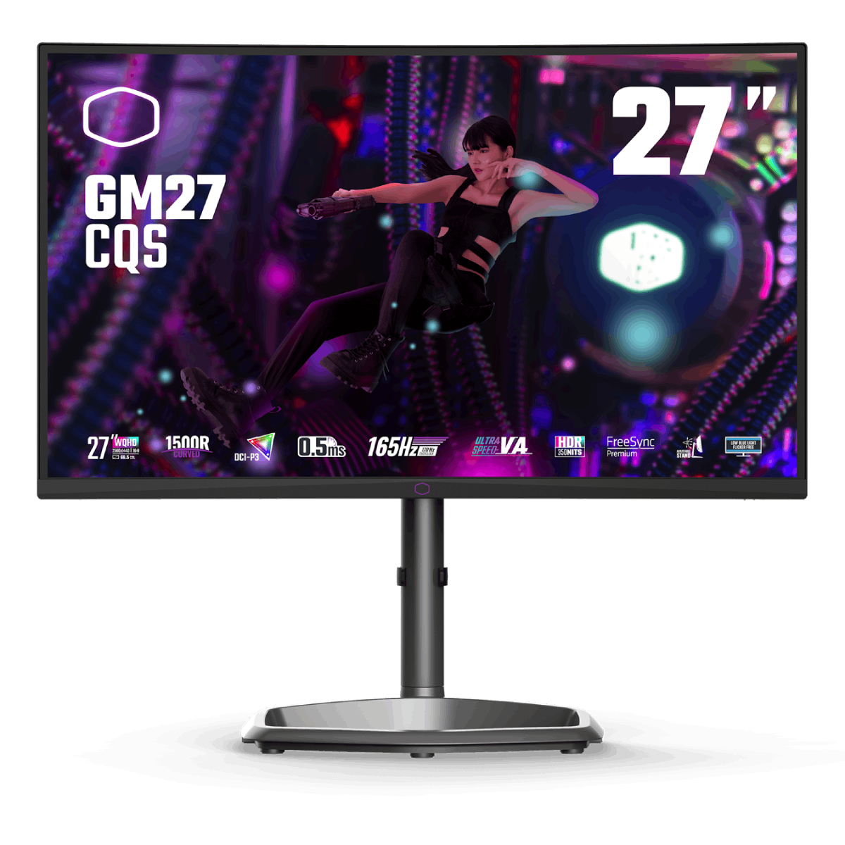 Cooler Master 27"  CMI-GM27-CQS-EK	 - Ecran PC Cooler Master - 0