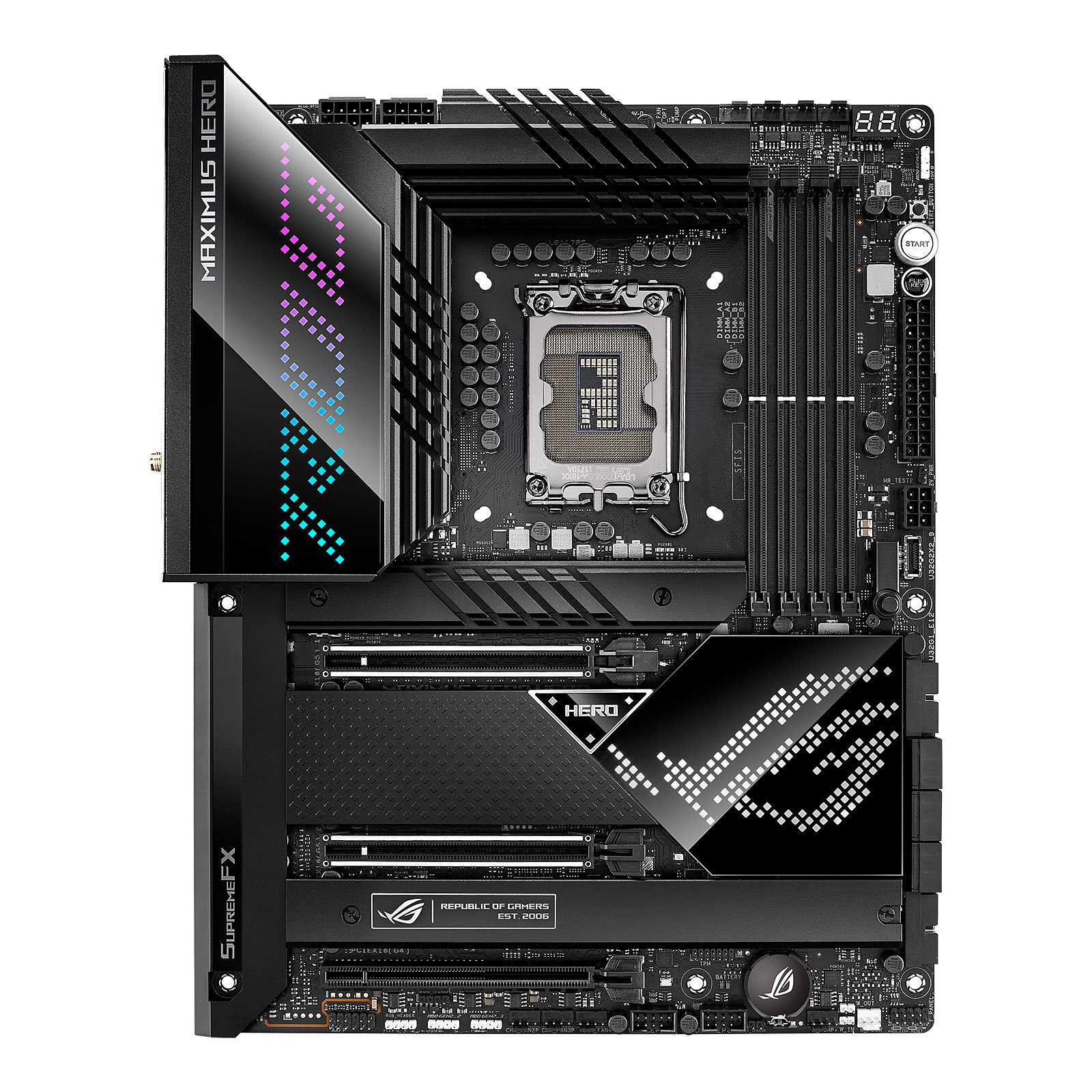 Asus ROG MAXIMUS Z690 HERO ATX  - Carte mère Asus - Cybertek.fr - 1