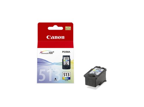 image produit Canon (Blister) CL-513  W/SEC COLOUR INK CARTRIDGE Cybertek