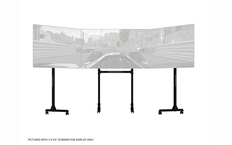 Next Level Racing Free Standing Triple Monitor Stand (NLR-A010) - Achat / Vente Accessoires Simracing sur Cybertek.fr - 1