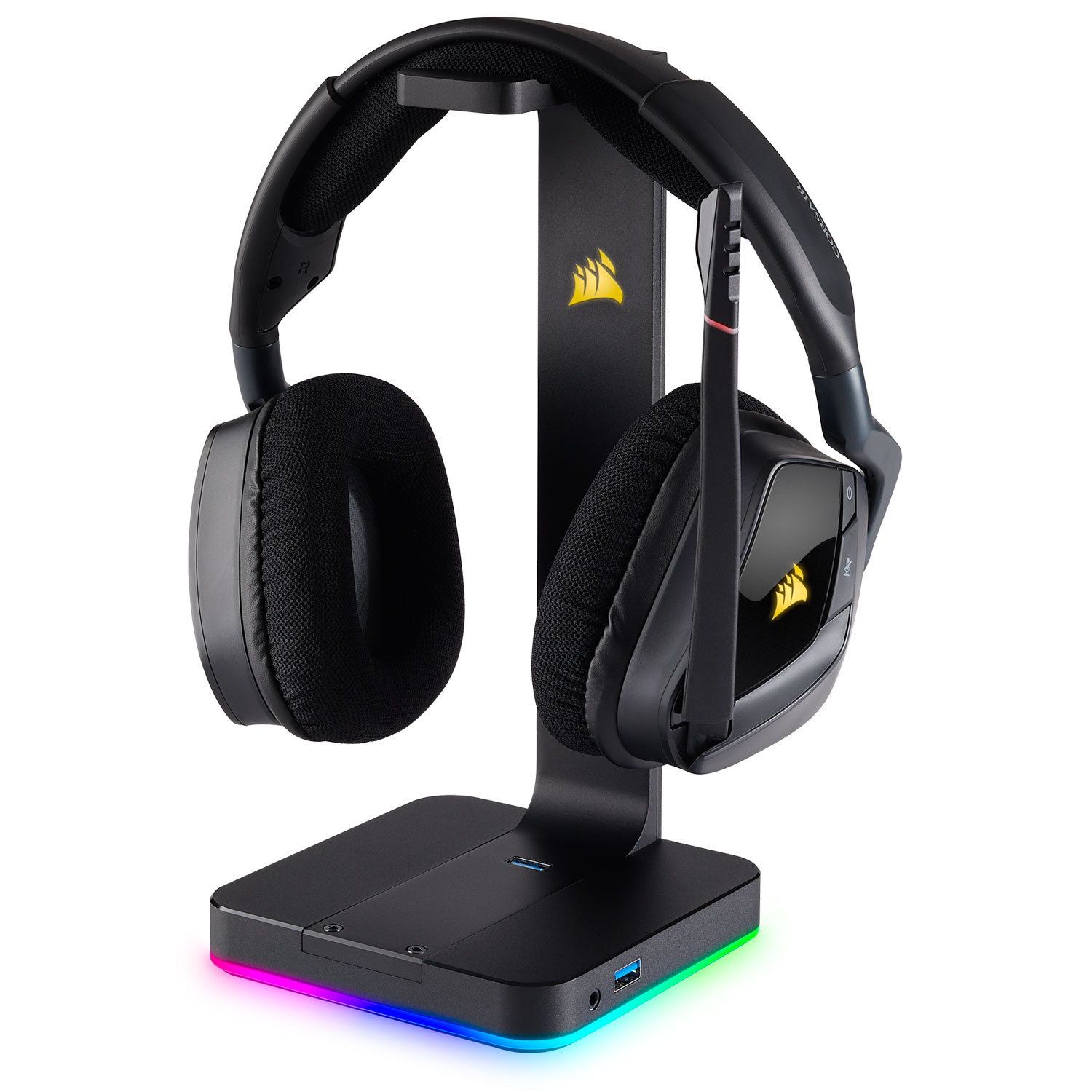 ST100 RGB Support casque gamer - Support casque Corsair - 2