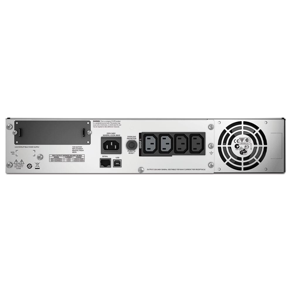Smart UPS 1500VA Rackable SMT1500RMI2U - Onduleur APC - 0