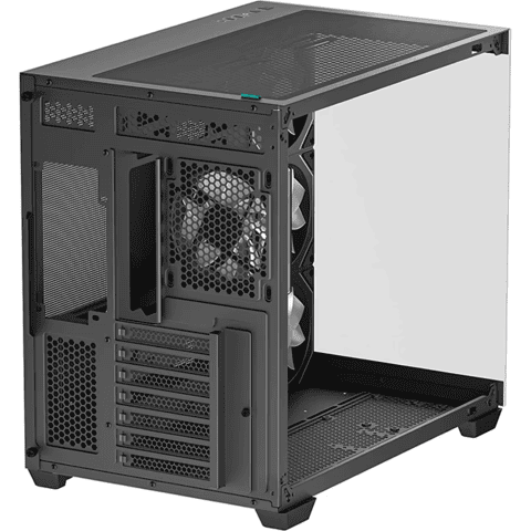 Deepcool CG530 4F Noir+MPG A1000GS PCIE5+WaterForce X 280 Noir - Boîtier PC - 5