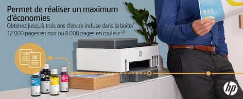 Imprimante multifonction HP Smart Tank 7605 Tout-en-un - Gris - 6