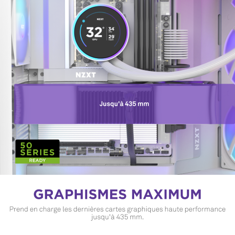 NZXT H9 Flow RGB Blanc Blanc - Boîtier PC NZXT - Cybertek.fr - 8