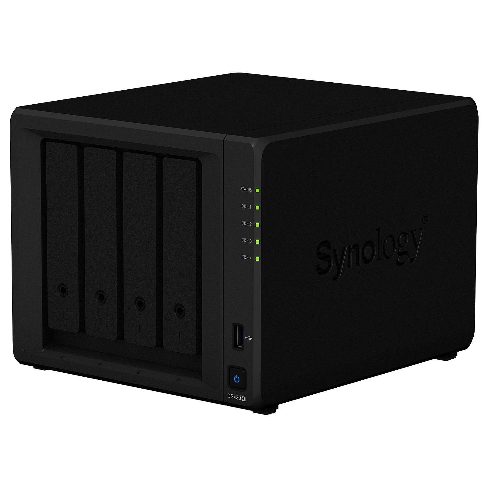 Synology DS420+ - 4 HDD - Serveur NAS Synology - Cybertek.fr - 4
