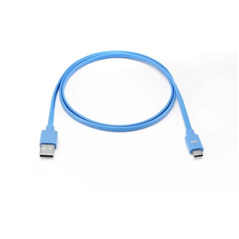 Câble USB-C/USB A - 1m - Bleu - Connectique PC - Cybertek.fr - 0