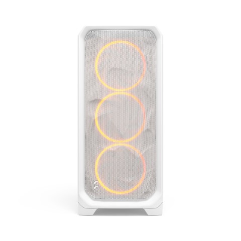 Fractal Design Meshify 3 RGB TG Clear Blanc Blanc - Boîtier PC - 3