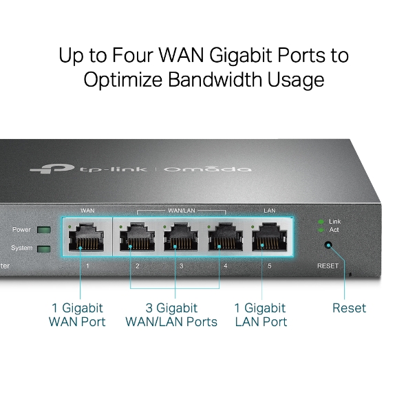 TP-Link 5 Ports - ER605 V2.6  - Routeur TP-Link - Cybertek.fr - 3