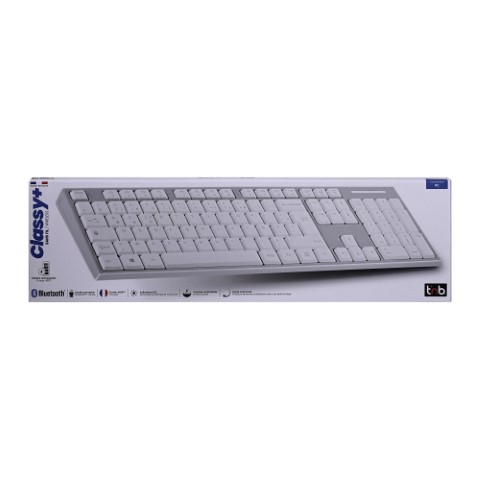 T'nB Clavier rechargeable KBWBTGR-Sans fil - Clavier PC T'nB - 1