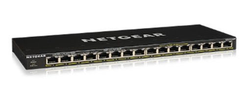 Switch Netgear GS316P - 16 ports/10/100/1000 POE/Non manageable# - 0