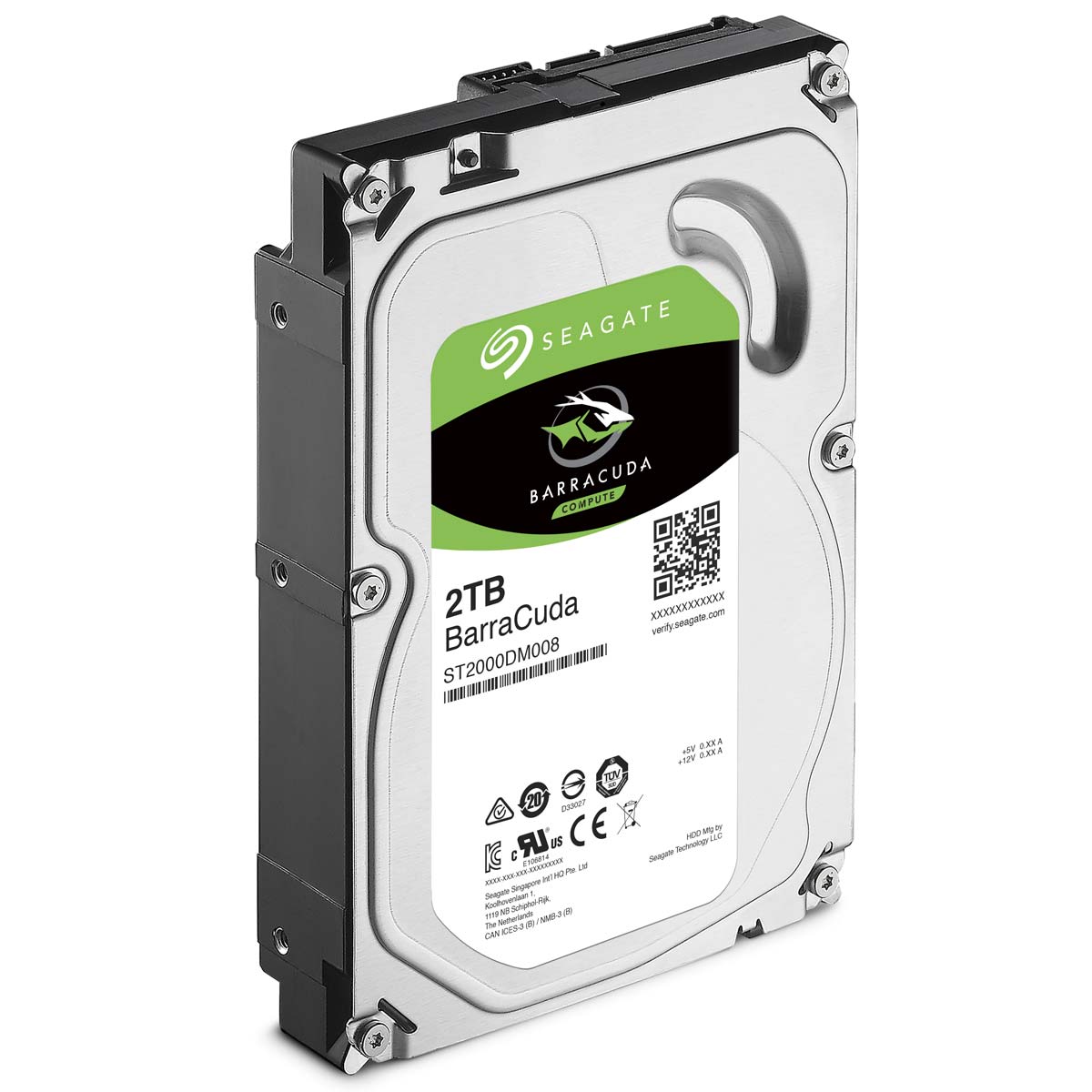 Seagate Disque dur interne BarraCuda 2To (SATA - 3,5?) SEAGATE Pas Cher 